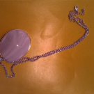 Whitish/pink Fashion Necklace on chain