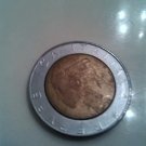 gold plated italy coin L500