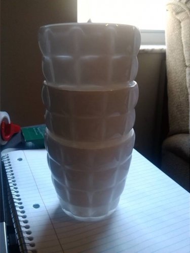 White Cups Set of 3