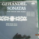 Vintage Soviet Czech G. F. Handel Sonatas SUPRAPHON LP SUA 106857 Vintage Soviet Czech G. F. Handel Sonatas SUPRAPHON LP SUA 106857