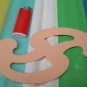 Vintage Soviet Russian Ussr Curve Rule #4 For Drawing About 1970
