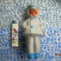Antique Rare Soviet Russian Ussr Sound Rubber Doll Boy About 1960