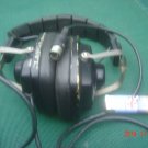 LOT-017 VINTAGE SOVIET RUSSIAN USSR HIFI STEREO HEADPHONES TDS-3 TUNED TO BLACK