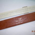 Vintage Soviet Russian Ussr Woode Logarithmic Sliding Rule 1977 In Original Case