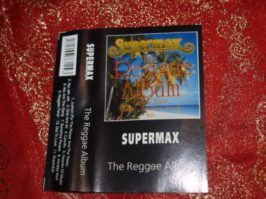 LOT-101 RARE SUPERMAX THE REGGAE ALBUM CASSETTE  RUSSIAN PRESS MADE IN RUSSIA