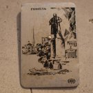 # VINTAGE SOVIET RUSSIAN  USSR  ALUMINUM POCKET WALLET CALENDAR LENIN GOMEL 1968