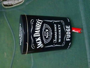 Jack Daniel's Whiskey Fudge Empty Tin Box