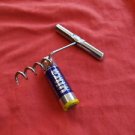 RARE VINTAGE RUSSIAN USSR SOVIET WINE BOTTLE OPENER ALL STAINLESS STEEL 1977 No2 RARE VINTAGE RUSSIAN USSR SOVIET WINE BOTTLE OPENER ALL STAINLESS STEEL 1977 No2