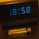VINTAGE RARE SOVIET RUSSIAN USSR VFD TUBE ALARM CLOCK TIMER START-7231