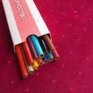 Vintage Soviet Russian USSR Box Of 12 Colors ART Pencils Made In USSR Vintage Soviet Russian USSR Box Of 12 Colors ART Pencils Made In USSR
