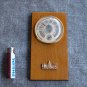 Vintage Soviet Russian USSR Wall Mount Space Age Thermometer Leningrad