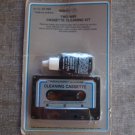Vintage  Audio Two Way Cassette Tape Cleaning Kit Radio Shack 44-1162 NOS