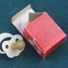 VTG Soviet USSR Soother Pacifier White 1990 Latex Nipple NOS #3 VTG Soviet USSR Soother Pacifier White 1990 Latex Nipple NOS #3