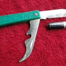 Vtg Soviet USSR Sign Of Quality Ornamental Handle Pocket Folding Knife