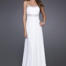 Strapless Long Evening Dresses Prom Formal Gowns LF001