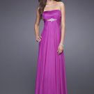 Strapless Long Evening Dresses Prom Formal Gowns LF002
