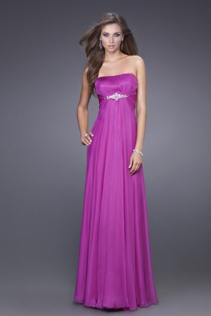 Strapless Long Evening Dresses Prom Formal Gowns LF002