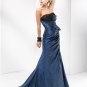 Strapless Long Evening Dresses Prom Formal Gowns MS002