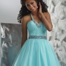 A-line Strapless Halter Beaded Evening Dresses Prom Formal Gowns MS092 A-line Strapless Halter Beaded Evening Dresses Prom Formal Gowns MS092