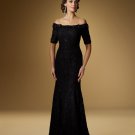 Mermaid Black Lace Mother of The Bride Dress Evening Dress Wedding Guest Dress 132-03 Mermaid Black Lace Mother of The Bride Dress Evening Dress Wedding Guest Dress 132-03