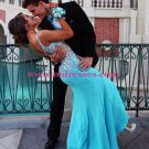 Sexy Beaded Long Blue Evening Prom Dresses Party Formal Bridal Gowns 06 Sexy Beaded Long Blue Evening Prom Dresses Party Formal Bridal Gowns 06