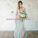 Long Chiffon Side Split Prom Evening Formal Bridesmaid Dresses 148