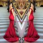 Elegant Red Long Off-the-Shoulder Prom Evening Formal Dresses 172
