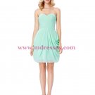 Short Mint Green Chiffon Prom Dresses Party Evening Gowns 293