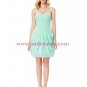 Short Mint Green Chiffon Prom Dresses Party Evening Gowns 293