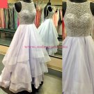 Beaded Long Prom Dresses Party Evening Gowns 368