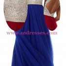 A-Line Long Blue Beaded Sequins Tulle Prom Dresses Party Evening Gowns 381 A-Line Long Blue Beaded Sequins Tulle Prom Dresses Party Evening Gowns 381