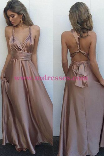 A-Line Long Prom Dresses Party Evening Gowns 436