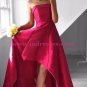 High Low Strapless Prom Dresses Party Evening Gowns 471