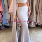 Two Pieces One Sleeve Mermaid Long Prom Dresses Party Evening Gowns 480 Two Pieces One Sleeve Mermaid Long Prom Dresses Party Evening Gowns 480
