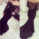 Mermaid Off-the-Shoulder Lace Long Sleeves Prom Dresses Party Evening Gowns 505 Mermaid Off-the-Shoulder Lace Long Sleeves Prom Dresses Party Evening Gowns 505