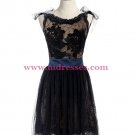 Short Black Lace Backless Homecoming Cocktail Prom Dresses Party Evening Gowns 531 Short Black Lace Backless Homecoming Cocktail Prom Dresses Party Evening Gowns 531