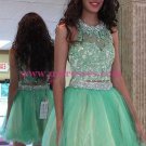 Beaded Lace Tulle Homecoming Cocktail Prom Dresses Party Evening Gowns 538