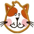 Applique Animal Faces Machine Embroidery Design 4x4 Hoop