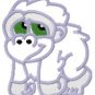 Applique Animals Machine Embroidery Designs 4x4 Hoop