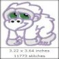 Applique Animals Machine Embroidery Designs 4x4 Hoop