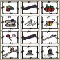 Applique Craft Blocks Machine Embroidery Designs 4x4 Hoop