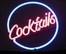 13 x 12 Neon Cocktails Sign