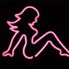 16 x 10 Neon Mud Flap Girl Sign.