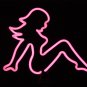 16 x 10 Neon Mud Flap Girl Sign.
