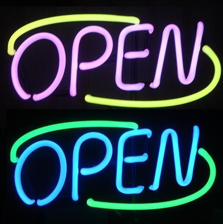 3 in 1 Color Changing OPEN Sign