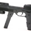 9in Air Soft Pistol w BlueLight -Qty2:Magazines