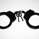 Black Double Lock Quality Handcuffs - FREE Shipping