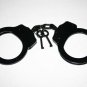 Black Double Lock Quality Handcuffs - FREE Shipping