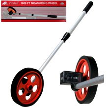 1,000 FT Measuring Wheel : Walking Tape Measure
