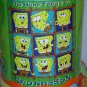 50" x 60" The Faces of Spongebob Squarepants Fleece Blanket